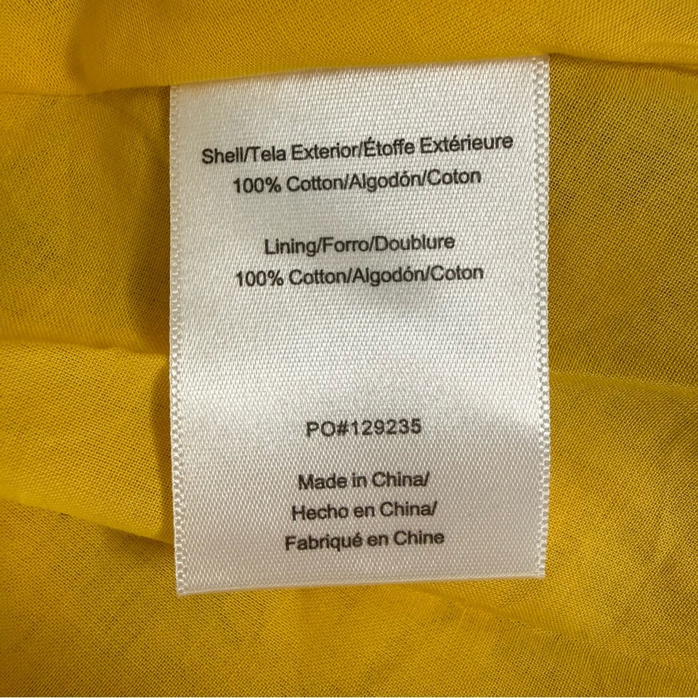 NWT ModCloth “Days In Doll Valley” Yellow Daisy Print Floral Tiered Skirt Size 6 - Picture 14 of 15